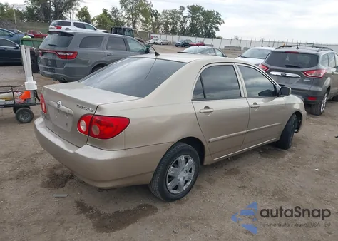 2005 Toyota Corolla Le from USA, damaged, VIN 1NXBR32E55Z503530